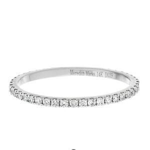 Meredith Marks White Gold Diamond Band